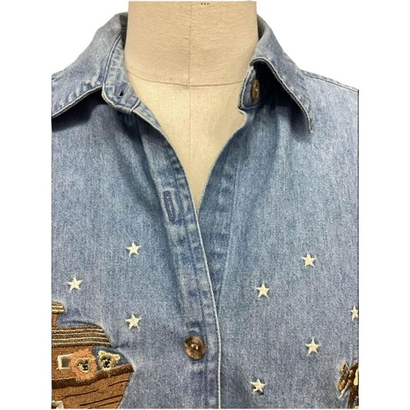 Women’s Vintage Christopher & Banks Button Up - Picture 5 of 8